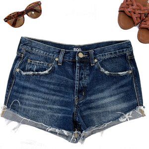 BDG Button Fly Tomgirl Cutoff Jean Shorts 27